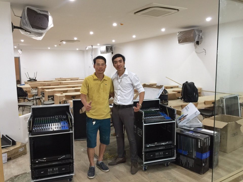 Lắp đặt hệ thống âm thanh Phòng họp tại TP Quảng Trị 3